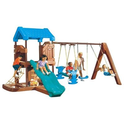 MYTS Mega Kids adventurous Slide And Swings with playful platform 